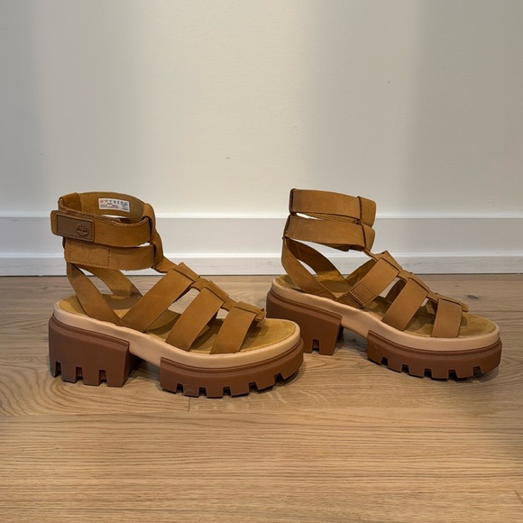 Timberland Everleigh Gladiator Sandal - Wheat - Picture 2 of 6